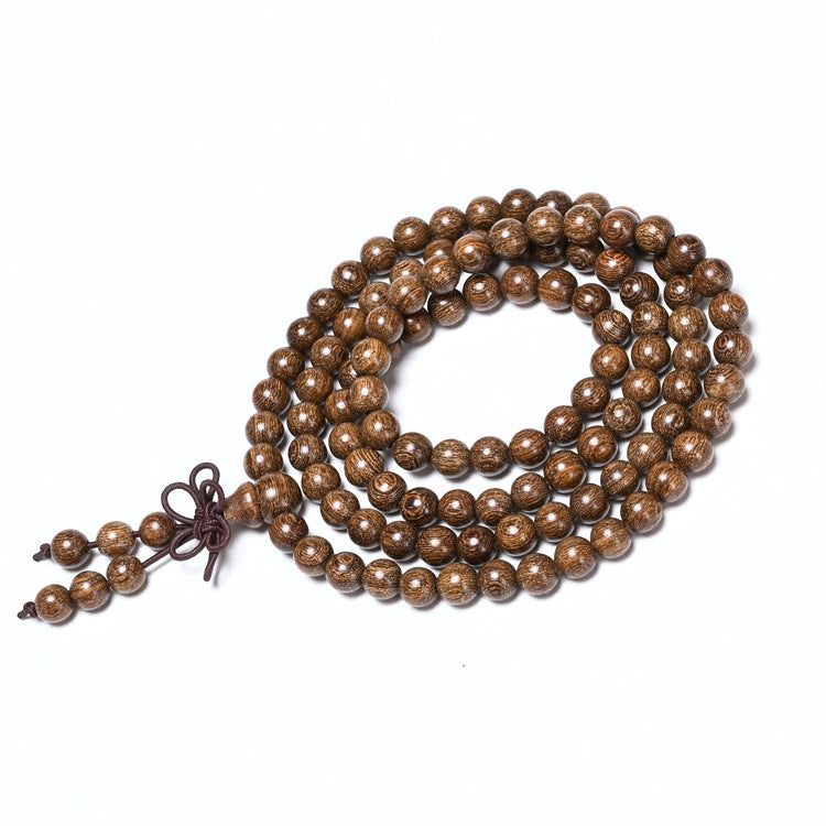 Golden Sandalwood 108 Seeds Mala Beads 4 Sizes