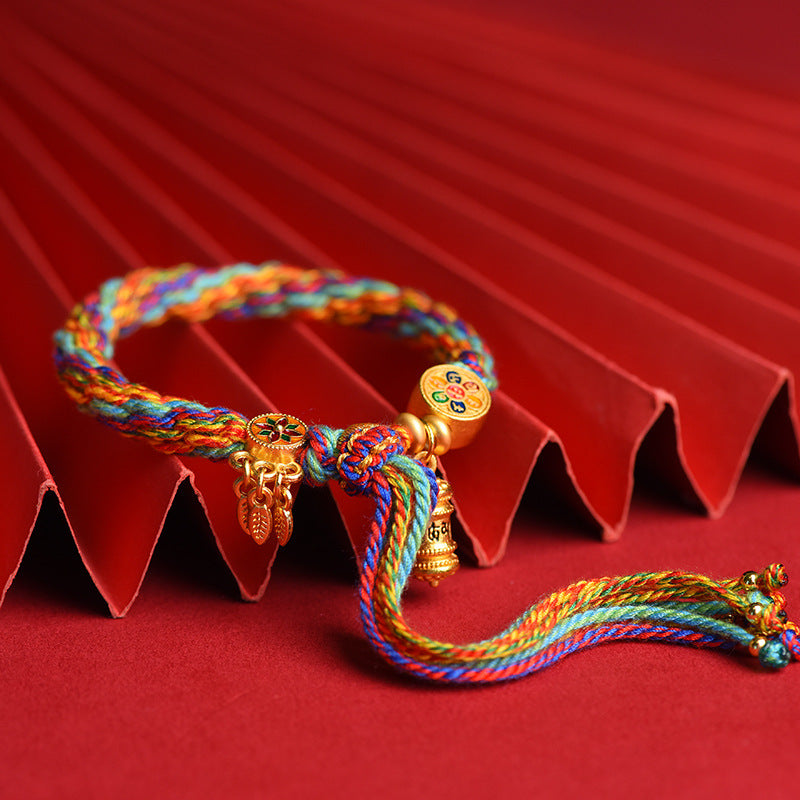 Tibet Rope Bracelet Six-syllable Mantra Accessories